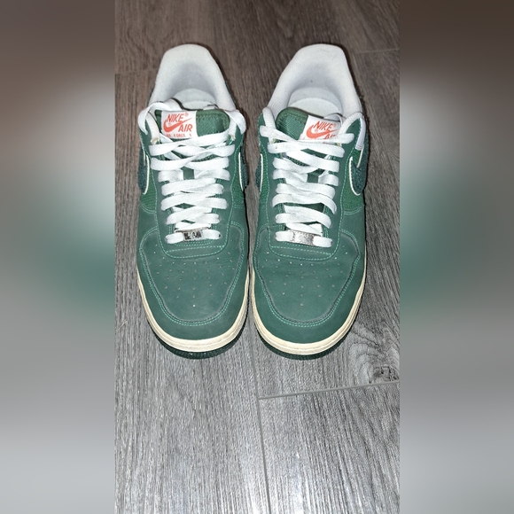 Nike Other - Men's Nike Airforce 1 shoes,  green and white